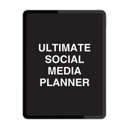 Ultimate Social Media Planner